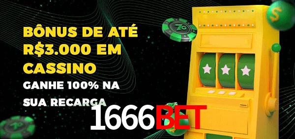 1666bet melhor bônus de depósito